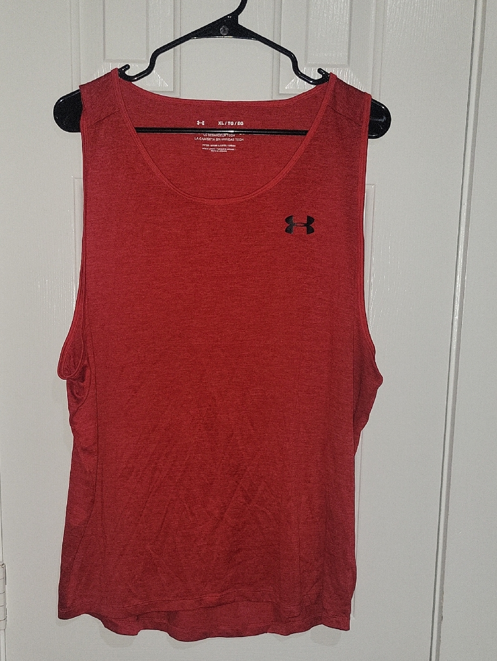 Under Armour Men's Red Performance Tank Top